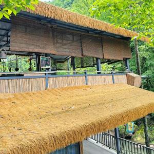 Künstliches Strohdach Matten, Synthetische Strohgras, Simulation Strohdach Fliese, Künstliche Strohdachabdeckung, Künstliche Mexikanische Strohrolle, Für Terrasse Pavillon Perg