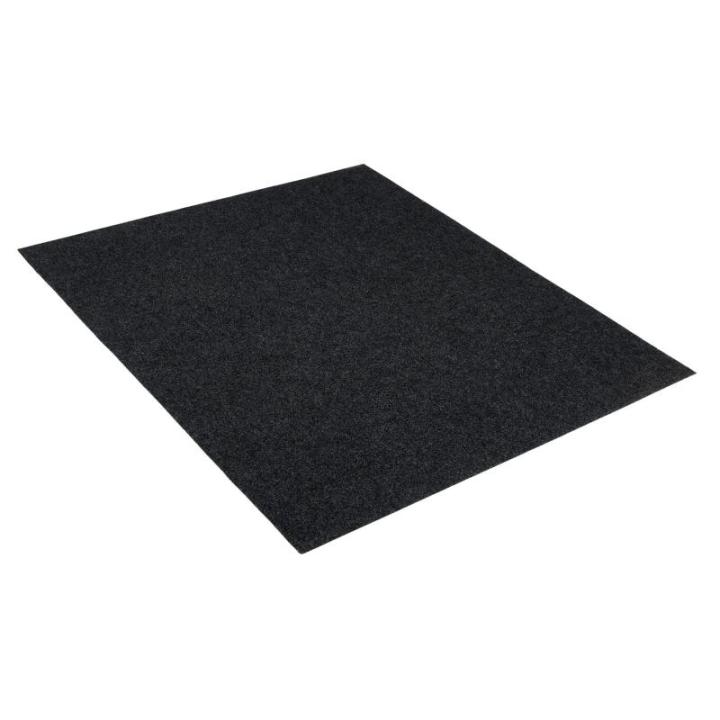 Pemba Grastapijt kunstgras, donkergrijs, hoogte: 6 mm, kunstgrastapijt met noppen, weerbestendig, sneldrogend, outdoor, balkon, terras en tuin, 100 x 870 cm