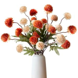 , herfst, hortensia, herfstbloemen, net echt 50 cm, boeket, zijden bloemen, planten, droogbloemen, woonkamer, binnen, herfstdecoratie (herfstbloemen A)