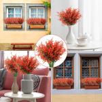 Kunstplanten, bloemen, in pot, net echt uv-bestendig, 10 bundels , , balkonplanten, struiken, decoratie, kunstbloem, lavendel voor tafel, huis,