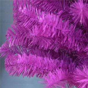 Leichter Tisch-Weihnachtsbaum mit Ständer for kleine Weihnachtsdekoration, PVC-Tannenbaum, Kleiner Weihnachtsbaum, mehrfarbiger künstlicher Weihnachtsbaum(Purple,90cm/3ft)