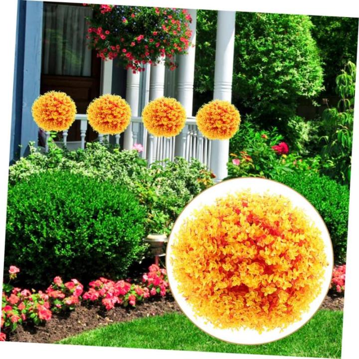 2 stuks eucalyptus grasbal kunstgras bal kunstgras bal nep buxus ballen kunstmatige buxus ballen kunstmatige buxus ballen kunstbladeren kunstgras bal plastic huishouden