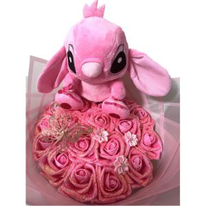 Blumenstrauß/Rosen/Bouquets/Blumen/Künstliche Blume/Künstliche Rosen/Geschenk (Pink)