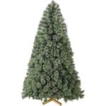 Nordmann Premium kunstkerstboom, 210 cm, natuurgetrouwe voorbehandelde dennennaalden, dichte takken, dennenboom met handgemaakte houten standaard, 600 takjes