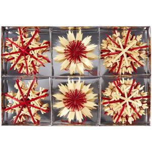 Kerstboomversiering, 16-delige set, kerstboomversiering van natuurlijk materiaal, kerstboomhanger, 16-delig