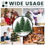 Nordmann Kunstkerstboom, pvc en PE, 180 cm, kunstdennenboom met houten standaard, moeilijk ontvlambare automatische kerstboom, natuurgetrouwe kunstkerstboom