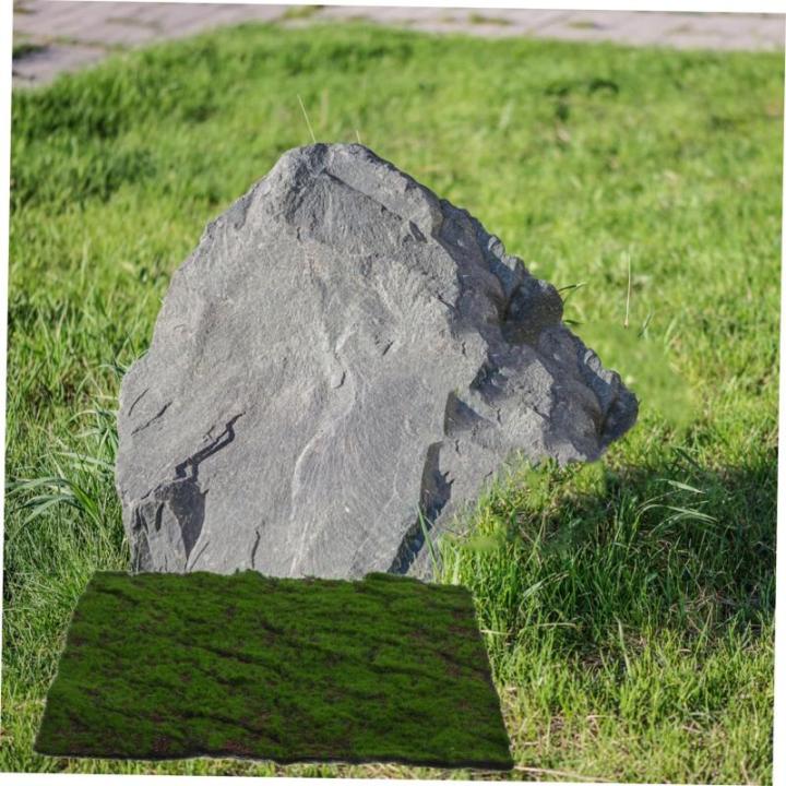 3St Simulierter Moosrasen Graswand Bonsai Dekoration Rasenersatz Grasmatte Wanddekoration rasenmatte Kunstrasenfliesen Terrassenfliesen künstliche grüne Wand Kunstrasenwand Tufte