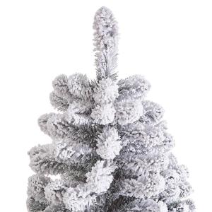 Weihnachtsbaum beschneit Grün 210 cm| künstlicher Christbaum Tannenbaum -Tree of The Month- Christmas Tree Weihnachtsdeko | Kunsttannenbaum Dekoration für Advent und Weihnachten