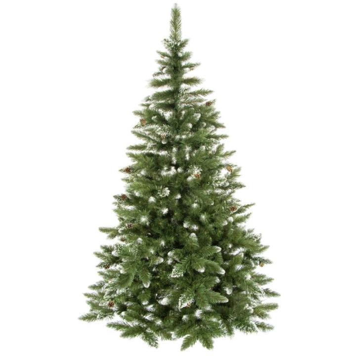 Kunstkerstboom, 250 cm, diamantgrenen met kunstschaar, kunstkerstboom