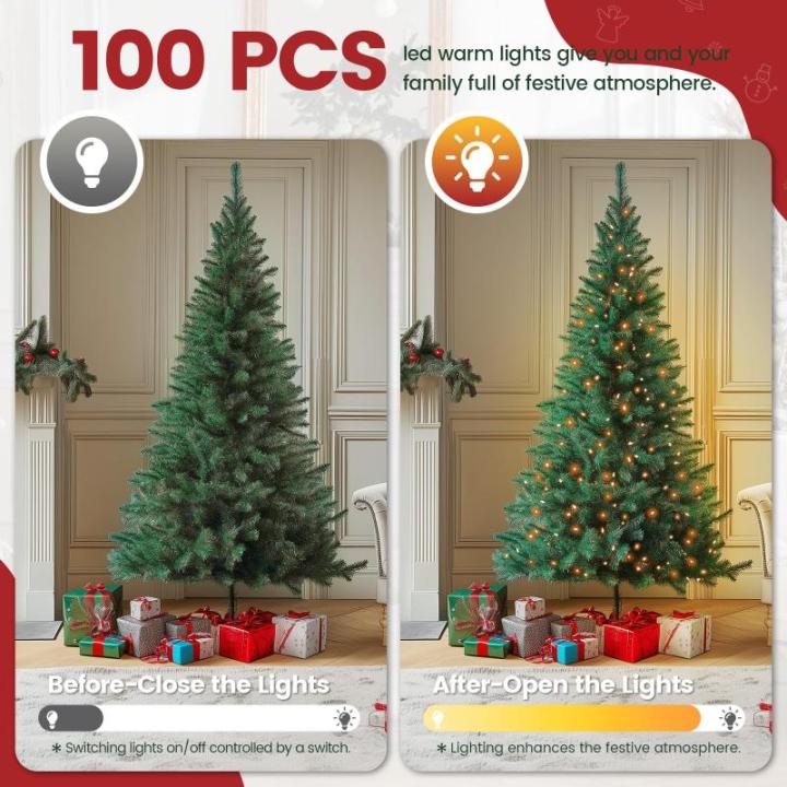 Kunstkerstboom van 120 cm, pvc, met metalen standaard, premium Nordmann-spar, moeilijk ontvlambare automatische kerstboom, natuurgetrouwe kunstkerstboom