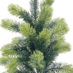 Künstlicher Pflanzenzweig, Weihnachtsstiel-Dekoration, praktische, praktische grüne Weihnachtsdekoration für den Schreibtisch zu Hause, Höhe 48cm