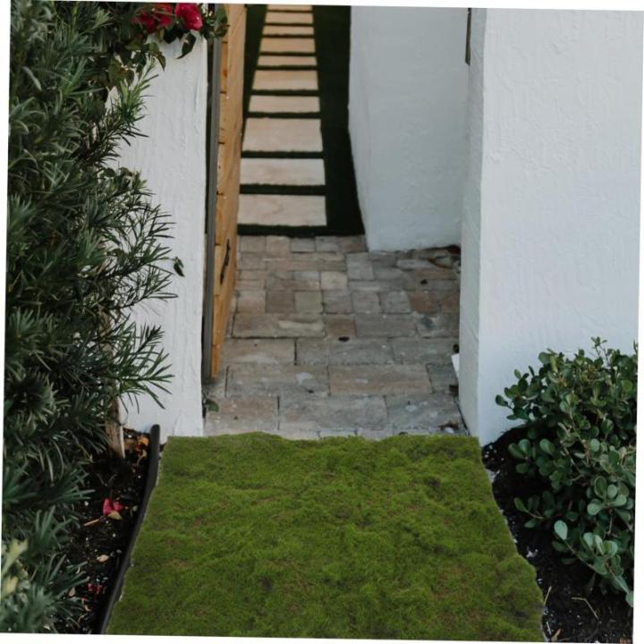 Simulierter Moosrasen Sandtisch Rasen Kunstrasen Dekor Kunstmoos DIY Grasrasen Kunstrasen Schmücken Kunstrasenpolster Kunstrasenteppich Kunstrasen Kunstrasenmatte Grüner