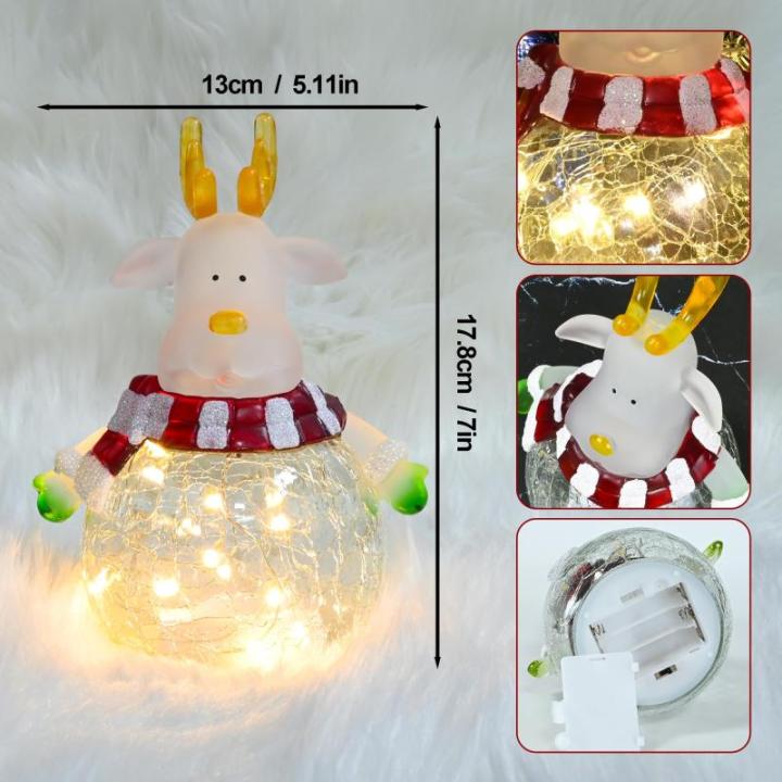 Uniek cadeau voor vriendin, mama, vrouwen, echtgenote, geschikt voor kerstvensterbank, kerstdecoratie voor binnen