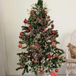 4 Stück künstliche Beerenzweige mit langem Stiel, 60 cm rote Beerenstiele, künstlicher Beerenstrauß für Tischdekoration, Vase, Zuhause, Weihnachtsdekoration, 27.5 Inches