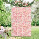 Rosenblumen-Wandhintergrund, künstliche Rose, Wandhintergründe, Babyparty, Hochzeit, Heimwerker, Veranstaltungsdekoration