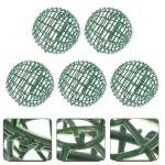 5 stuks kunststof bloemen balstandaard vorm gesneden bloemenrek houder kamerplanten slinger frame voor bloemballen bruiloft ornament Kerstmis grasbal