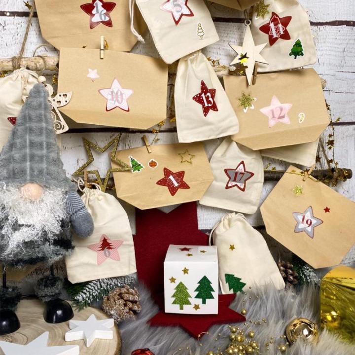Houten boom, kerstboom, dennenboom, wanddecoratie, hangdecoratie om te versieren, knutselen, voor doe-het-zelf adventskalender, Kerstmis, advent (natuur - 60 cm)