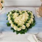 Künstliche Blumensträuße, künstliches Rosenarrangement für Hochzeit, Tafelaufsatz, Valentinstag, Dekoration, Foto-Requisiten