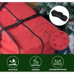 Weihnachtsbaum Auflagentasche für bis zu 240 cm Tannenbaum, 125cm Große Weihnachtsbaum Aufbewahrungstasche mit 600D Oxford-Gewebe Wasserdicht Schwerlast Reißfest Langlebig, mit 