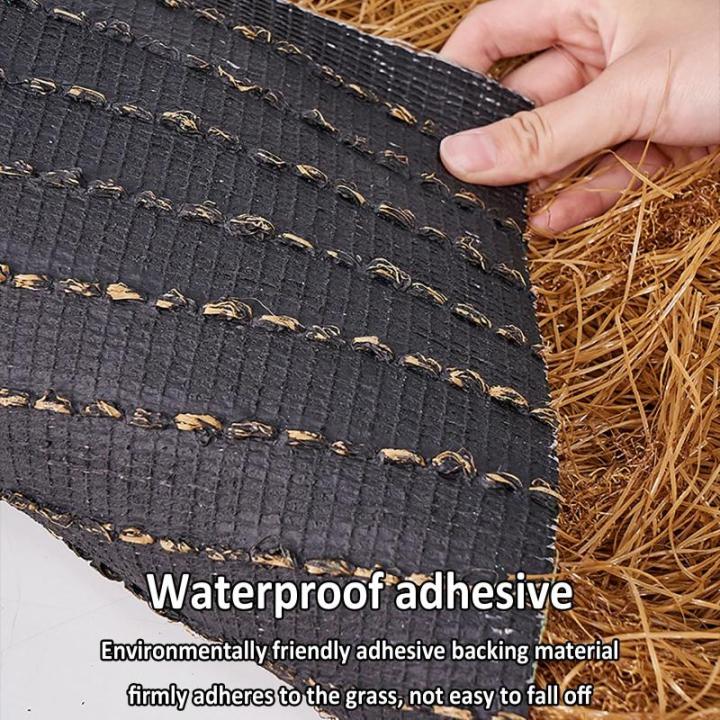 Künstliches Stroh, Synthetisches Strohdach, Künstliche Strohrolle, Künstliches Strohschuppendach, Simulierter Strohteppich, Für Gartenzaun-Dekoration Und Bar-Dekoration(0.5x12m