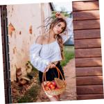 4 stuks Halloween-decoratie takken kunstdennentakken faux tote takken knoppen decoratieve takken tafeldecoratie eettafel kunstmatige geweiboomtakken nep gedroogde takken plastic