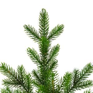- Altair 185 cm, hoogwaardige kunstkerstboom, eenvoudig te monteren, prachtige boomtoppen van 100% PE, zeer natuurlijk uitziende boom