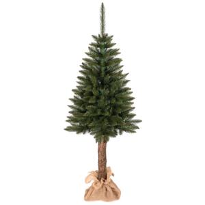 Künstlicher Weihnachtsbaum Klassische Fichte am Stamm PVC (180cm)