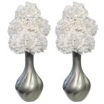 kunstbloemen in pot, decoratie, 32cm