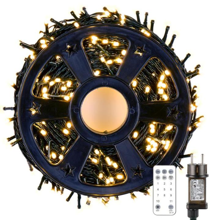 Lichtketting in plug-stijl, 60 m