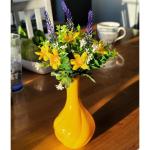kunstbloemen in pot, decoratie, 32cm