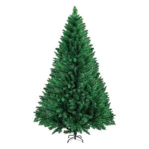 Künstlicher Weihnachtsbaum, Tanne, Bleistift, Tannenbaum, Tannenbaum, aufklappbarer Weihnachtsbaum, inklusive Ständer, Tannennadel-Weihnachtsbaum mit dicken Zweigspitzen, Weihnac