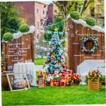 6 stuks bloemstuk ballen vormen cirkels groen balframe van imitatie kogelkooi planten kunstmatige plantenbolframe groen decor plastic bladeren boeket 3D