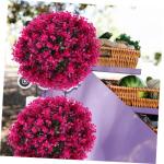 Eukalyptus-grasball Buchsbaum Formschnitt Kunstgrüner Strauch Grasdekor Große Künstliche Blumen Aus Moos Künstliche Hortensienblüten Desktop-eukalyptuskugel Mooskugeln Plastik