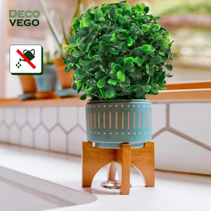 Decoratieve buxusboom selectie 8-55 cm kunstbuxusbal bal kunstmatige planten plant boekbal kunstplant, diameter: 13 cm