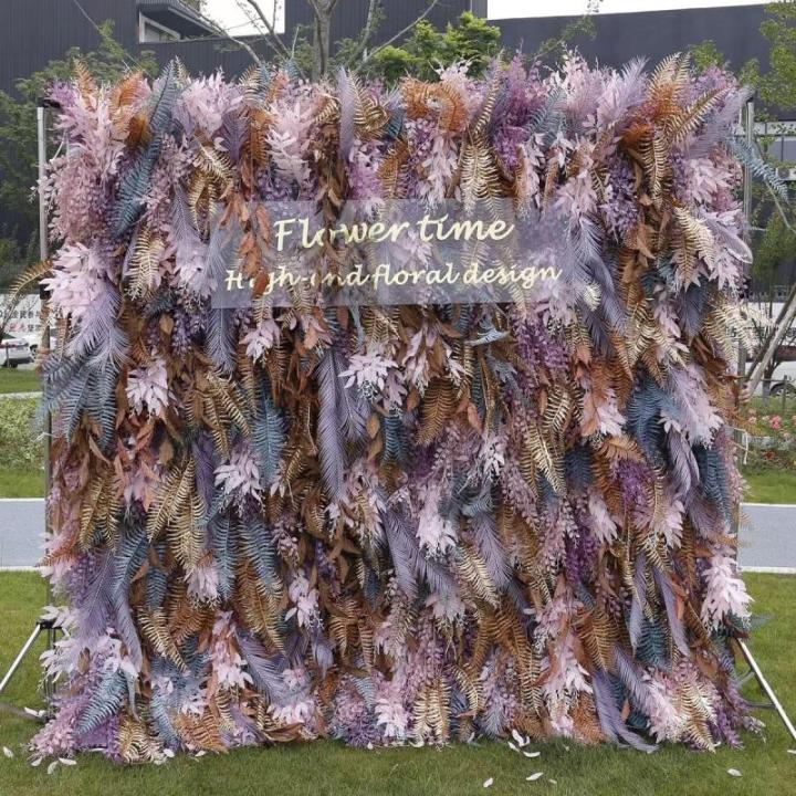 Künstliche Blumen-Wandpaneele, Blumen-Wandmatte, Seidenrosen-Blumenpaneele Für Hintergrund, Hochzeit, Wanddekoration(3M*3M)