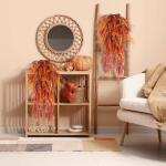 2 stuks , hangende varen, herfst, 80 cm, hangplant, , nep, herfstplanten, plastic planten, hangende herfst, kunstbloemen, ranken voor herfst, binnen, buiten decoratie