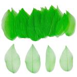 50 stuks kunstbladeren, decoratieve kunstbladeren, slinger, knutselen, droge bladeren, gedroogde bladeren, gebruikt voor doe-het-zelf handwerk, scrapbook, handwerk, kaarten maken, 