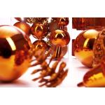 Set met boompiek, 101-delig, kerstboomversiering