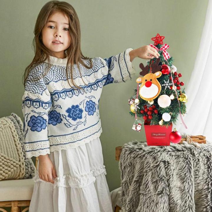 Kerstboom met verlichting 50 cm lichtketting kerstboom mini kerstboom kunstmatige kerstboom kerstdecoratie tafel kerstboom kerstcadeaus