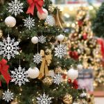 24 x sneeuwvlokken kerstdecoratie voor kerstboom glitter kerstboomversiering
