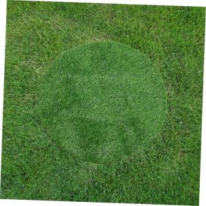 Schachtdeckel Dekoration Rasen Dekorative Rasenmatte Tischdekoration aus Kunstgras kunststoffmatte Grasmatte im Freien Bankett-Grasmatte Esstischdekoration Kunstrasen Plastik Green