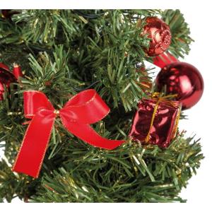 8582154 Decoratieve dennenboom met 10 leds, warm wit, met 6 uur timerfunctie, werkt op batterijen, voor Kerstmis, advent, als sfeerlicht, kerstboom, ca. 35 cm.