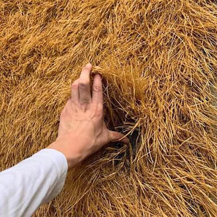 Große Synthetische Strohabdeckung, Strohdach Aus Synthetischem Material, DIY-Dach Aus Stroh Für Den Garten, Synthetisches Strohdach, Tiki-Bar-Dach, Stroh-Tiki-Bar-Dekorationen(Ye