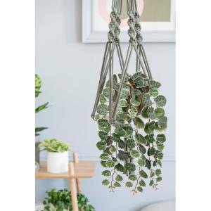 Hangende , decoratieve neppotplanten, hartenkoord planten binnen en buiten, nepplanten voor thuis, muur, woonkamer, slaapkamer, kantoordecoratie