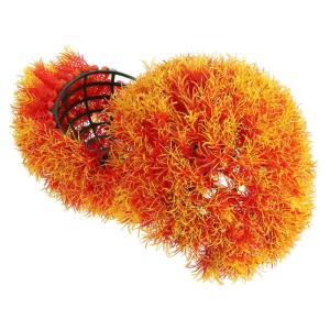 Ball Aus Kunstrasen Hängende Grasbälle Faux-Mamas Für Draußen Formschnittball Mit Blumen Künstliche Formschnittkugel Dekorativer Künstlicher Grasball DIY Grasbälle Plastik O