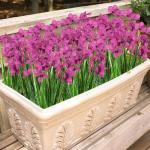 12Pcs Outdoor Nep Planten Plastic UV Bestand Faux Bloemen Planten Bulk Voor Indoor Outdoor Opknoping Planter Tuin Venster Doos Thuis Bruiloft Decor