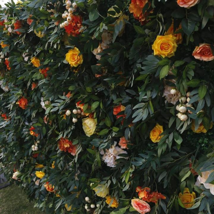 Simulationsblumenwand-Hintergrundwand, Veranstaltungsfeier Im Freien, Hochzeitsdekoration, Dekorationswand, Für Fotohintergrund, Home-Party, Hochzeitshintergrund(1.2 * 2.4m/3.9 * 