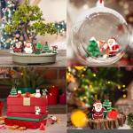 24 x kerstfiguren, kerstversiering, kleine figuren, kerstboomversiering, kerstdecoratie voor adventskalender