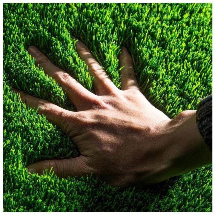 Kunstrasen Kunstrasen Kunstrasenmatte Kunstrasen für Garten und Terrasse Perfekt für Spielplätze Sportplätze und Camping Leicht zu reinigen und zu verlegen (1x10m)