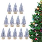 12 Weihnachtsbaum Deko Tannenbaum Für Tisch Miniaturkiefern Sisalbäume Künstlicher Christbaum Miniatur Tannenbaum Christbaum,Weihnachtsdeko